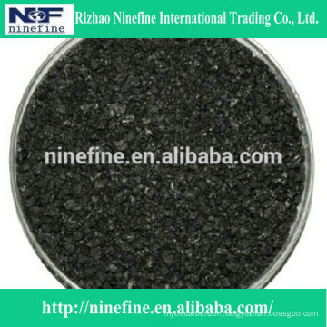 china factory prt coke/low sulfur graphitized petroleum coke price with FC 98.5% min